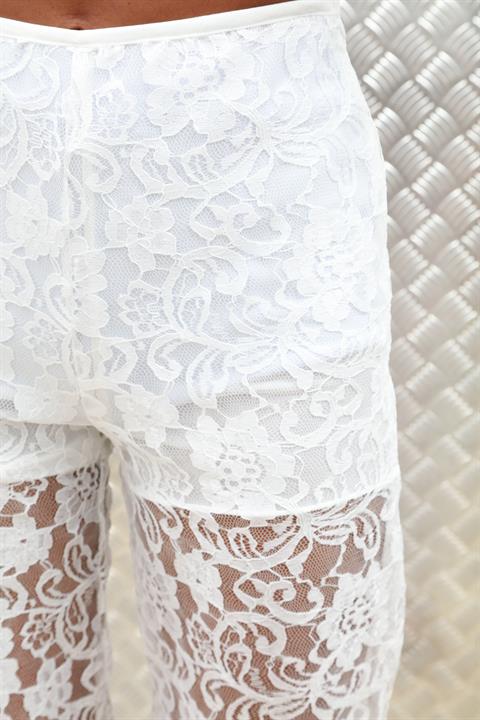Beluga Lace Trouser Set 9589-08