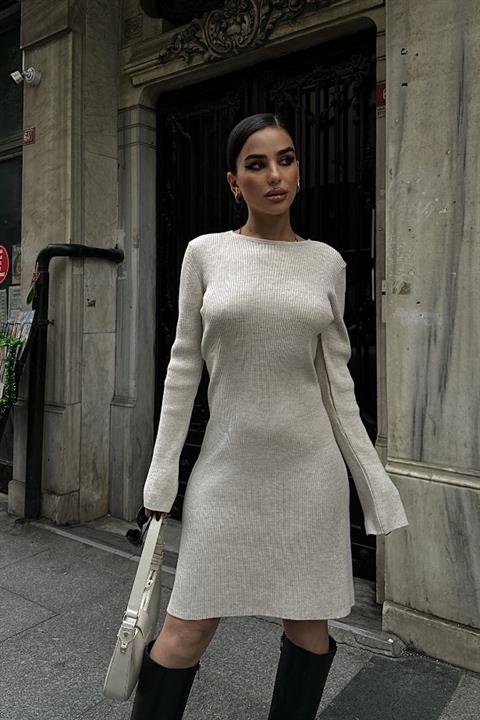 Brigita Backless Knitwear Dress 2532-01
