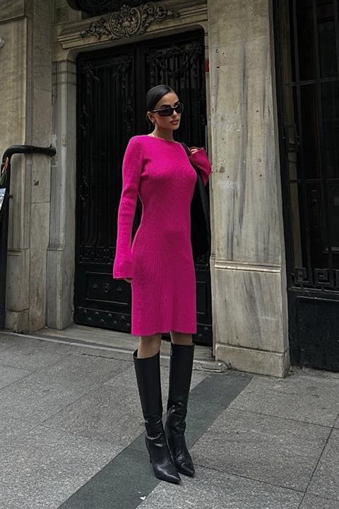 Brigita Backless Knitwear Dress 2532-01