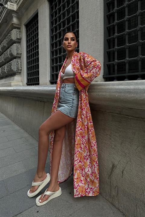 Camilla Linen Kimono 5157-08
