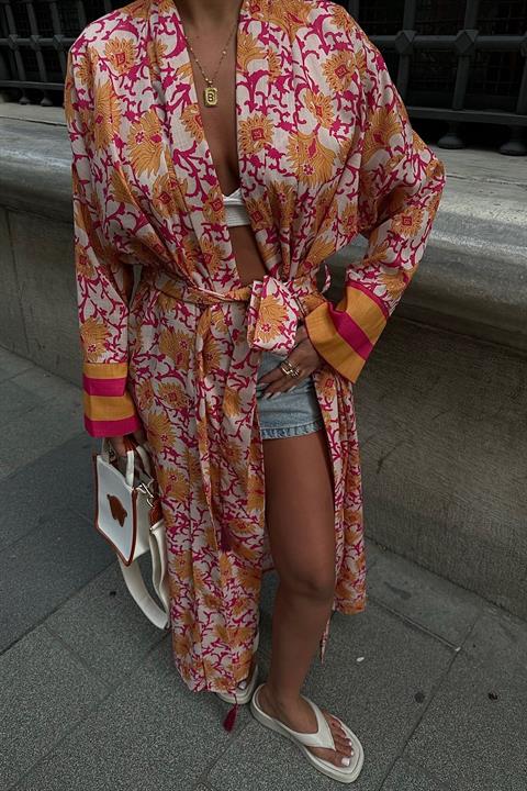 Camilla Linen Kimono 5157-08