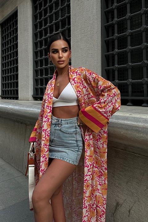 Camilla Linen Kimono 5157-08