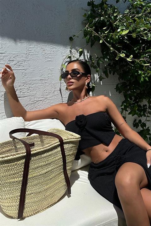 Cara Crochet Crop Set 9867