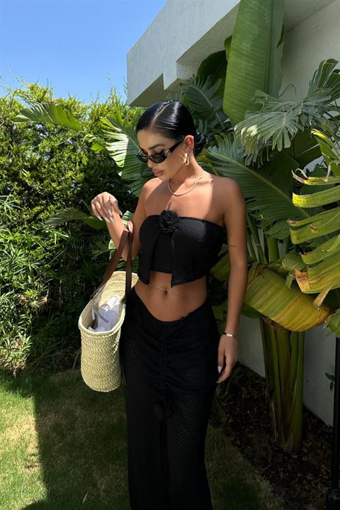 Cara Crochet Crop Set 9867