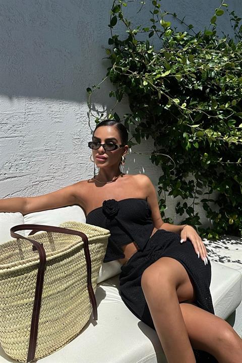 Cara Crochet Crop Set 9867