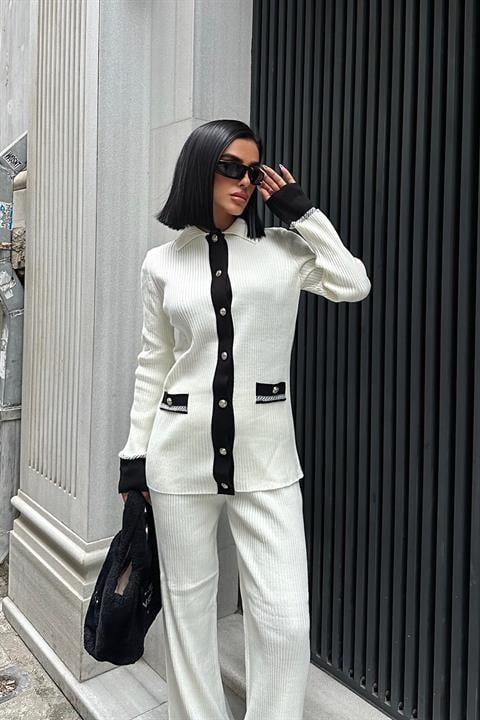Cornelia Corded Piping Suit 9962