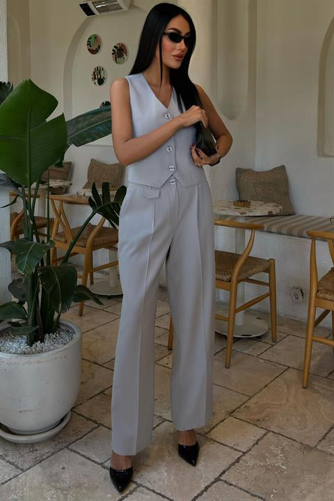 Cyrus Vest Trousers Set 10103