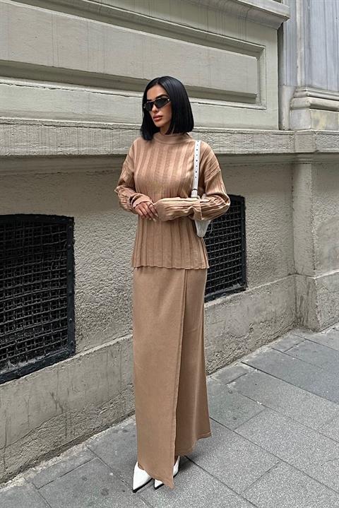 Darcy Skirt Blouse Knitwear Set 9969