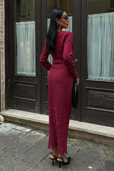 Ferry Pearl Detailed Triple Suit 9879