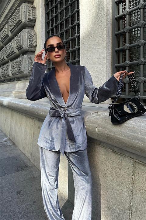 Gaitlin Oversize Velvet Suit 9897