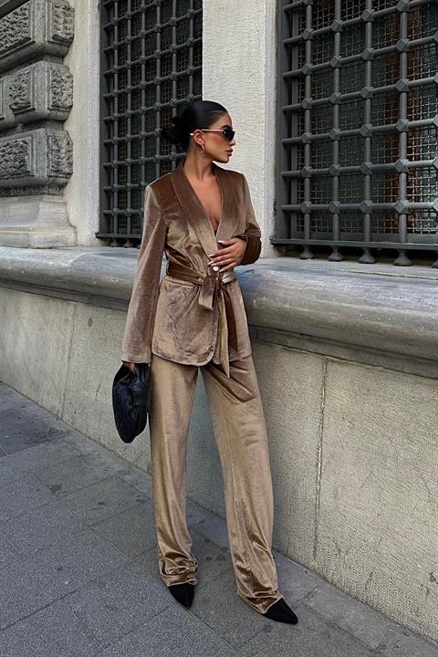 Gaitlin Oversize Velvet Suit 9897