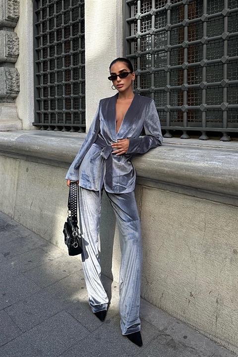 Gaitlin Oversize Velvet Suit 9897