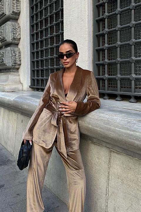 Gaitlin Oversize Velvet Suit 9897