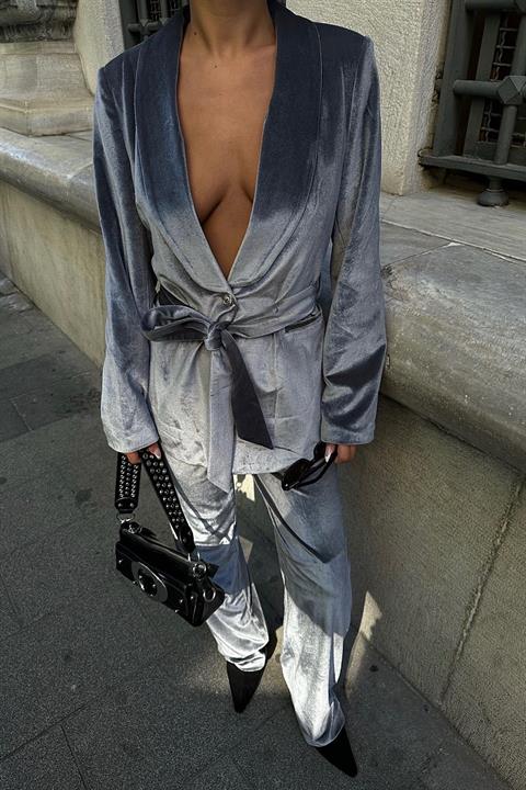 Gaitlin Oversize Velvet Suit 9897