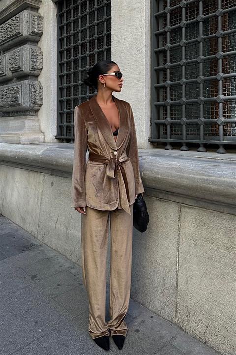 Gaitlin Oversize Velvet Suit 9897