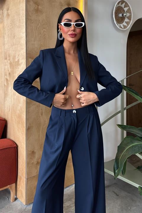 Garry Palazzo Trouser Classic Suit 9933