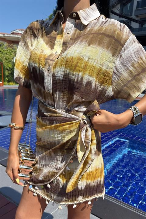Ensemble d'accessoires chemise et jupe 10211