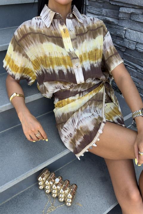 Ensemble d'accessoires chemise et jupe 10211