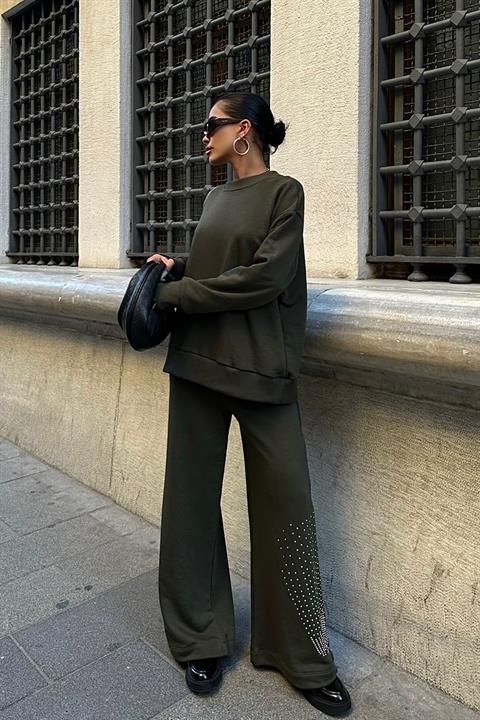 Silver Stone Woven Oversize Suit 9986