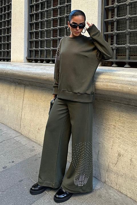 Silver Stone Woven Oversize Suit 9986