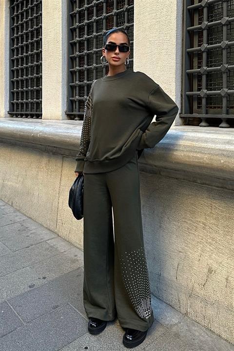 Silver Stone Woven Oversize Suit 9986