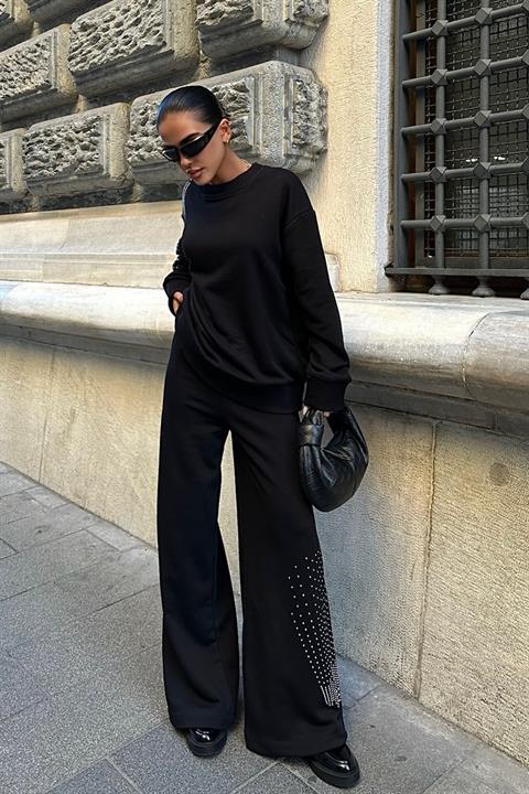 Silver Stone Woven Oversize Suit 9986