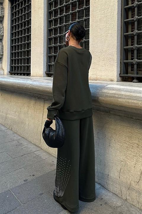 Silver Stone Woven Oversize Suit 9986