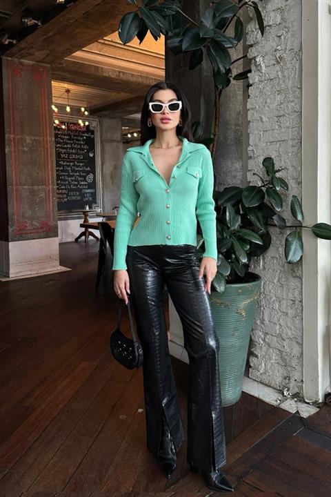 Houston Ribbed Knitwear Cardigan 1287-15