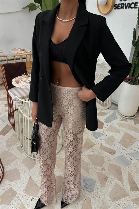 Lace Trousers with Lining 0081