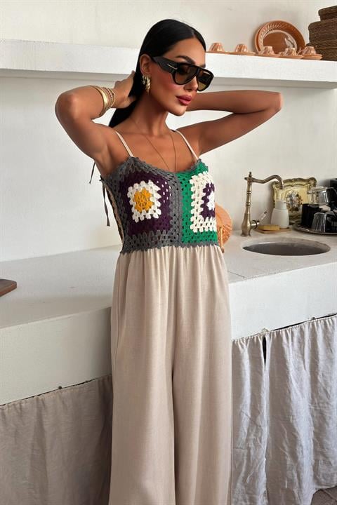 Jasmin Linen Jumpsuit 1280-08