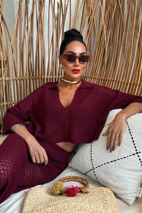 Jenny Openwork Skirt Set 9800-0025