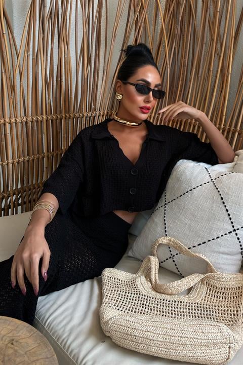 Jenny Openwork Skirt Set 9800-0025