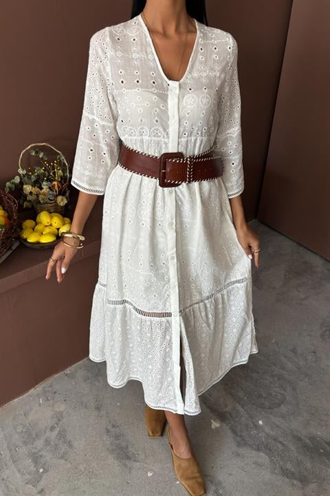 Jessyca Lace Brode Dress 2515-13