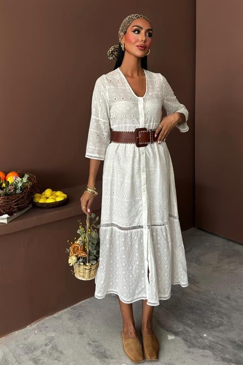 Jessyca Lace Brode Dress 2515-13