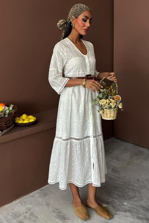 Jessyca Lace Brode Dress 2515-13