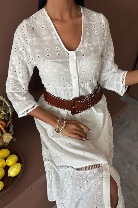 Jessyca Lace Brode Dress 2515-13