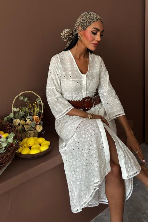 Jessyca Lace Brode Dress 2515-13