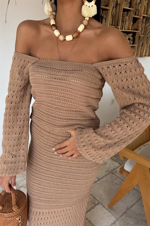 Watermelon Sleeve Ethnic Knitwear Suit 10094