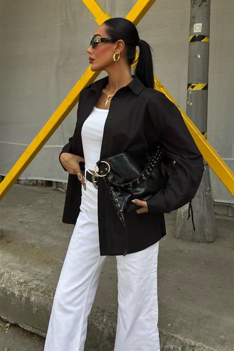 Classic Oversize Poplin Shirt 3421