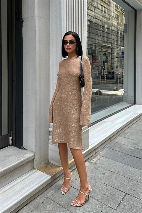 Lilian Sparkly Low-Rise Dress 2816