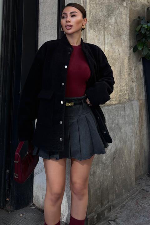 Livia Lined Faux Fur Jacket 6109-08