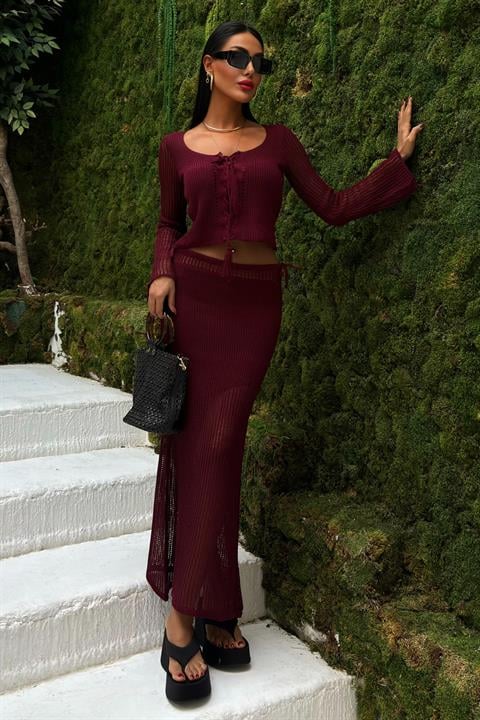 Lobelia Crochet Tie Set 9655-01