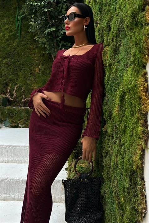 Lobelia Crochet Tie Set 9655-01