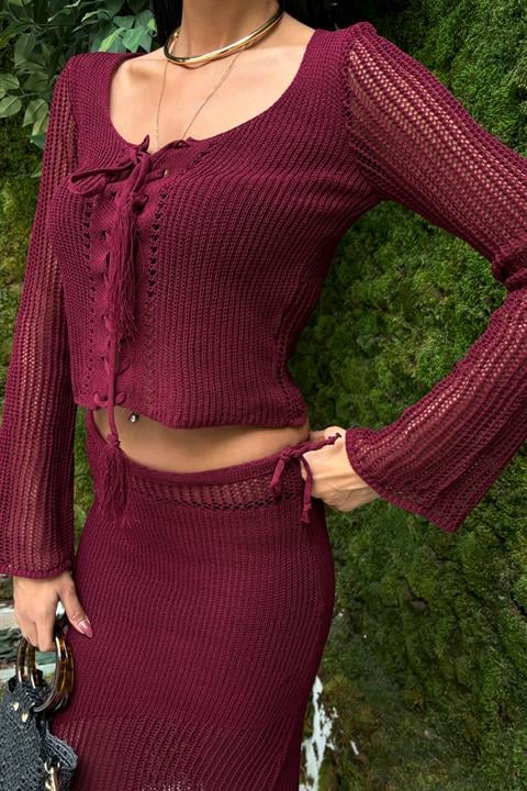 Lobelia Crochet Tie Set 9655-01