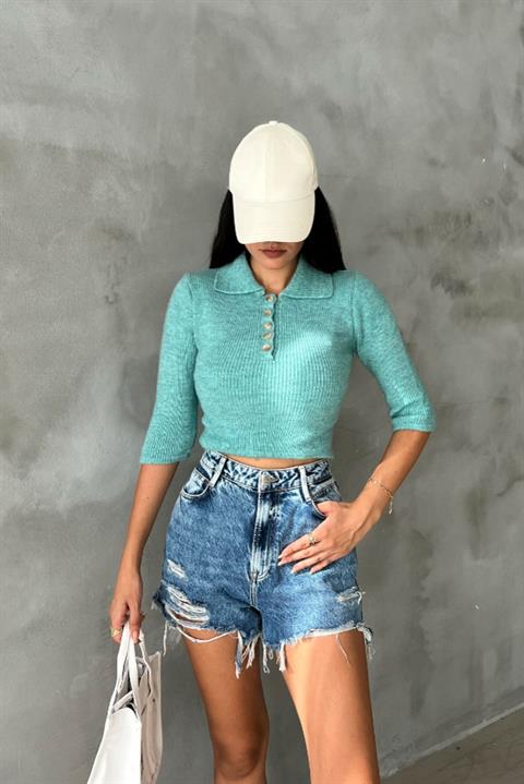 Loris Tie Crop Knitwear 1062-02
