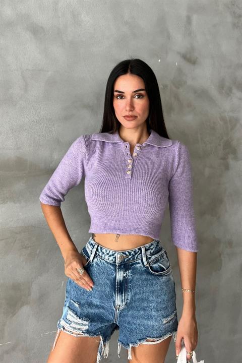 Loris Tie Crop Knitwear 1062-02