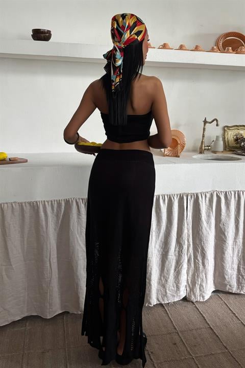 Luna Halter Neck Crop Set 9868