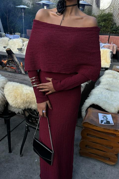 Madonna Collar Premium Dress 2828