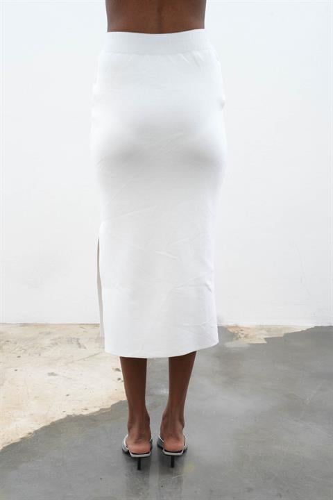 Maje Back Chain Detail Skirt Blouse Set 9884