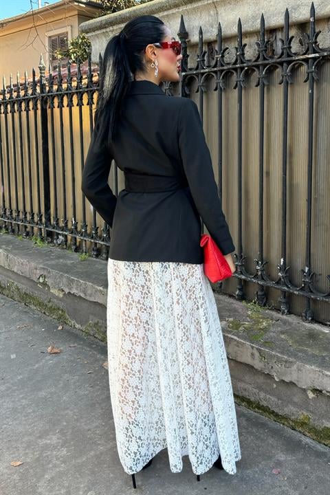 Maxi Lace Skirt 4047